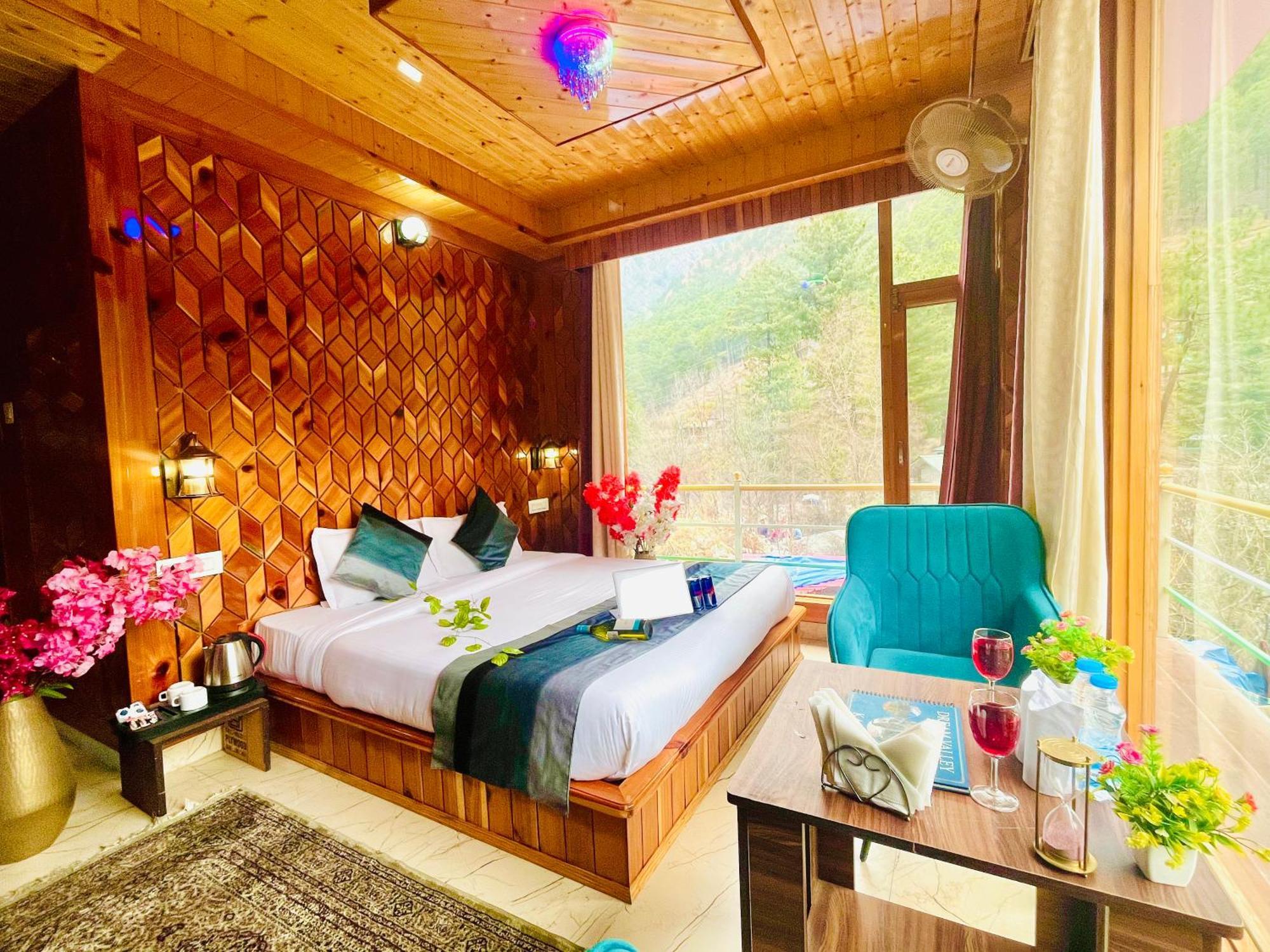 Hotel Dream Valley Kasol #Near Mall Road #River View #Parking #Gaming Zone #Open Terrace #Restaurant Extérieur photo